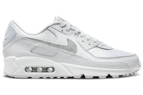 nike air max silber glitzer|Nike Air Max 90 SE Silver Glitter (Women's) .